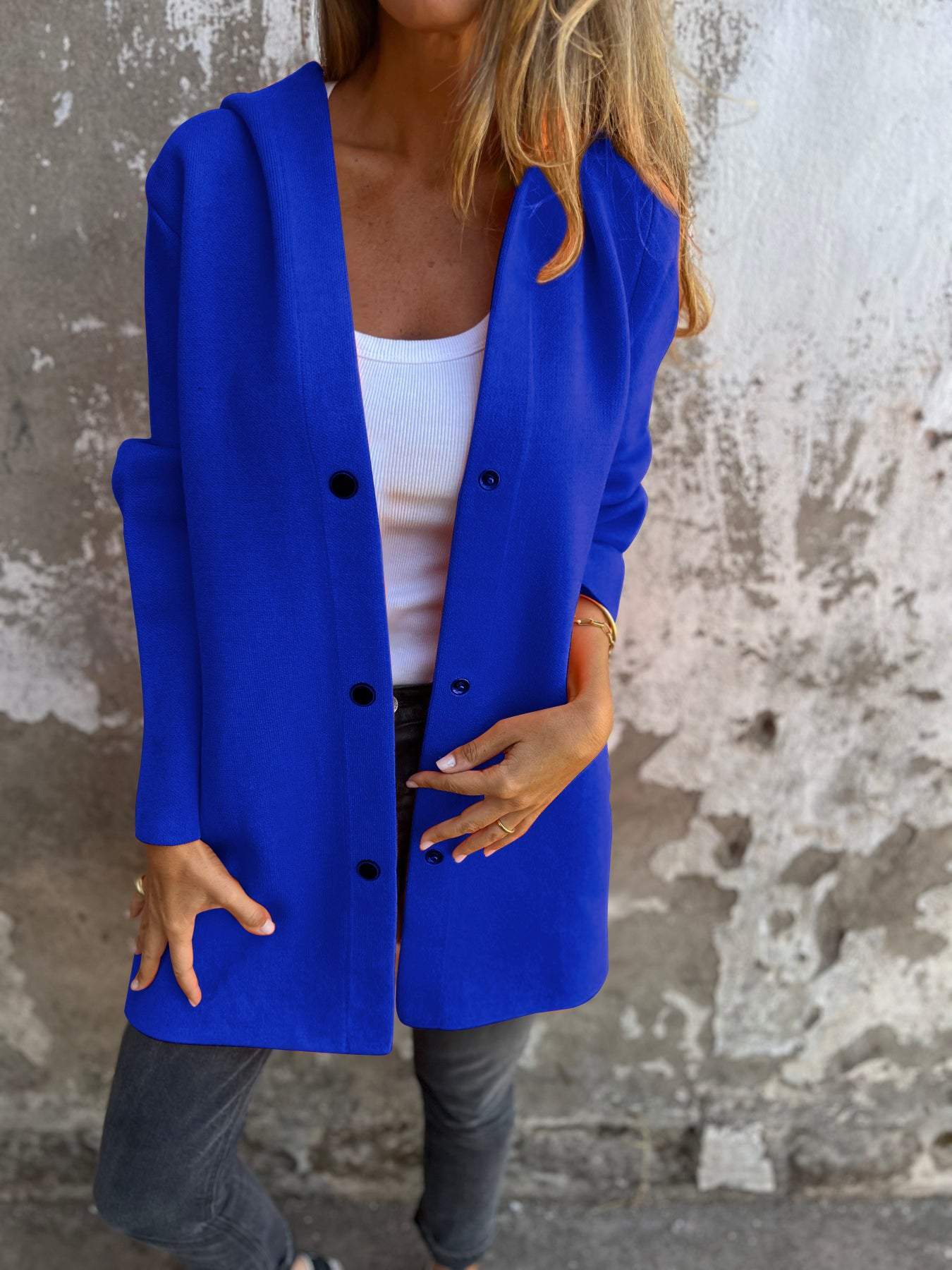 Carola - Stijlvol Vest met Capuchon