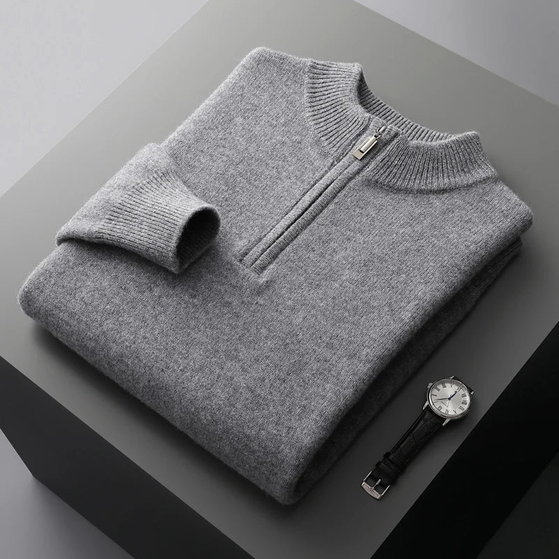 Rome - gebreide zip-up sweater