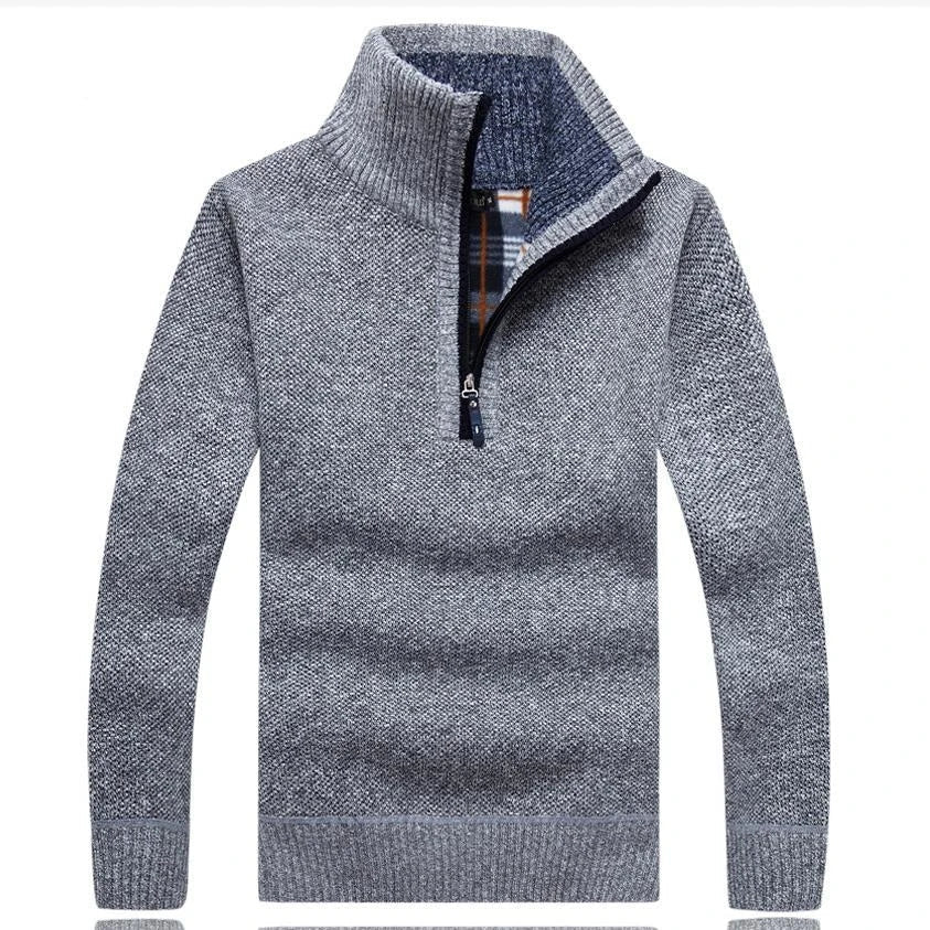 Berry - Gebreide zip-up sweater (1+1 Gratis)