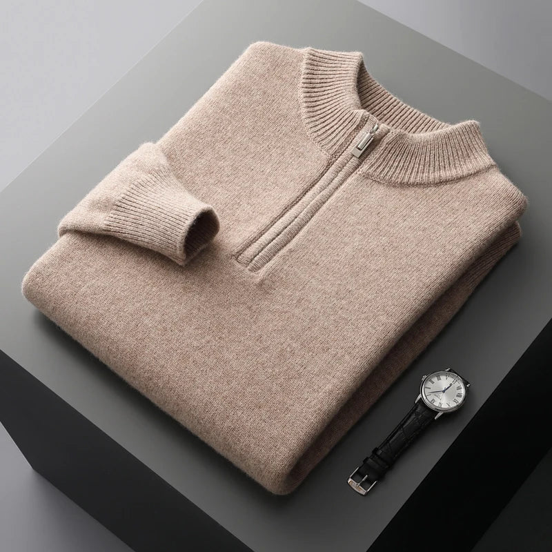 Rome - gebreide zip-up sweater