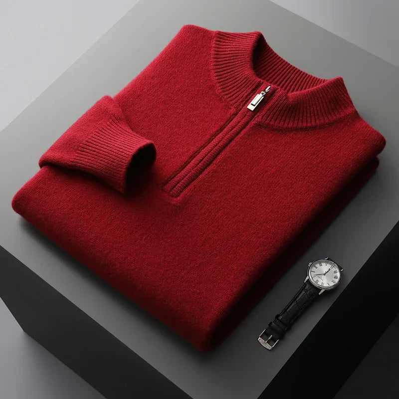 Rome - gebreide zip-up sweater