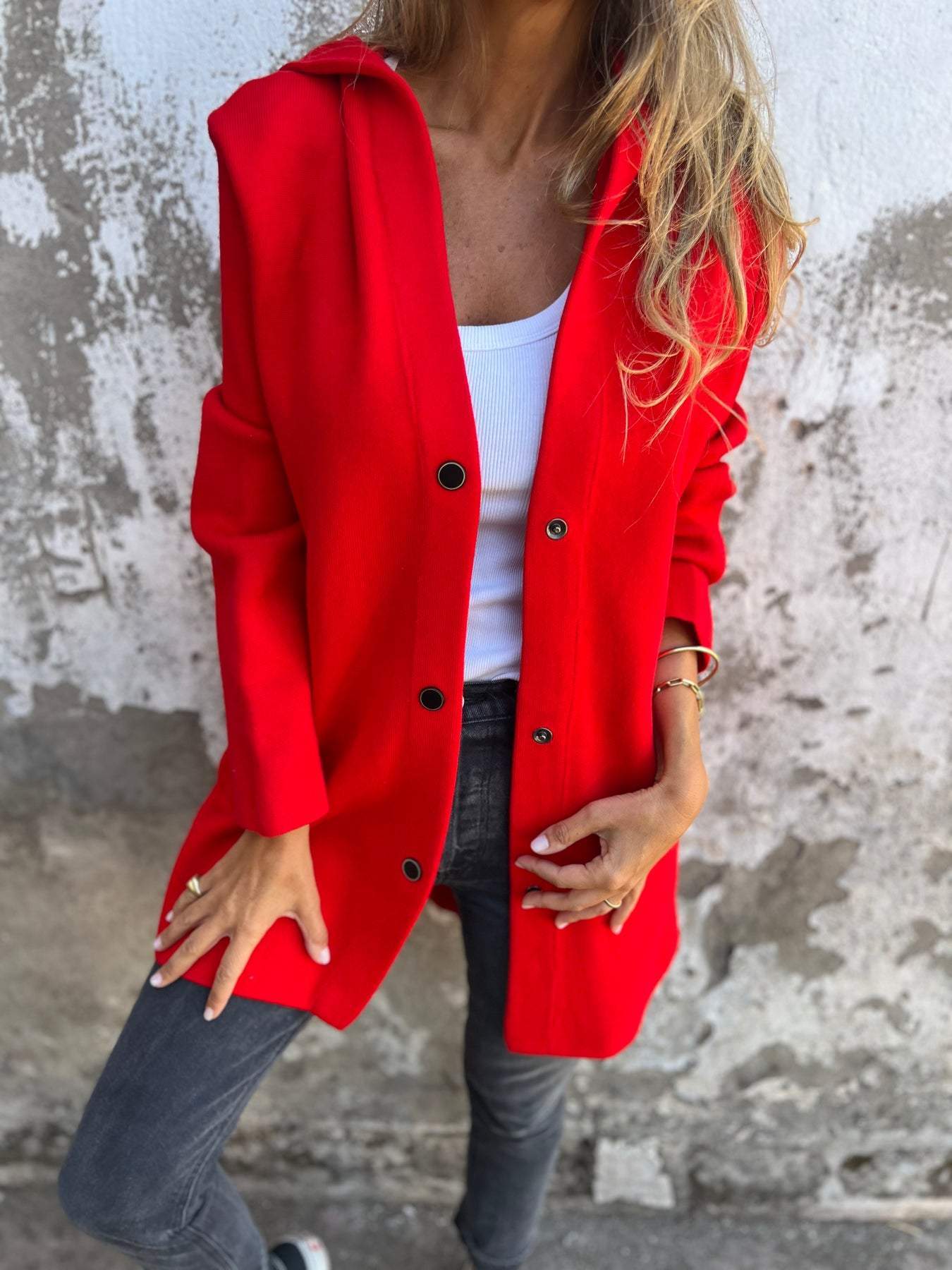 Carola - Stijlvol Vest met Capuchon