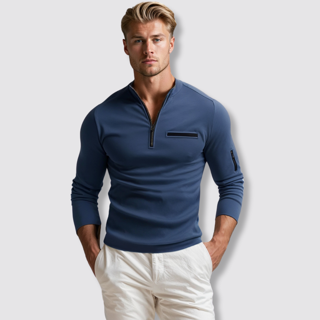 Corban - Zip-Up Polo (1+1 GRATIS)