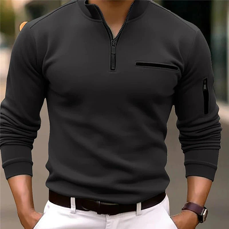 Corban - Zip-Up Polo (1+1 GRATIS)