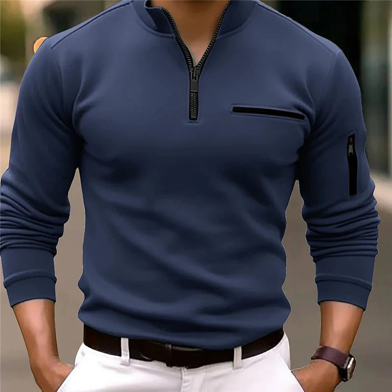 Corban - Zip-Up Polo (1+1 GRATIS)