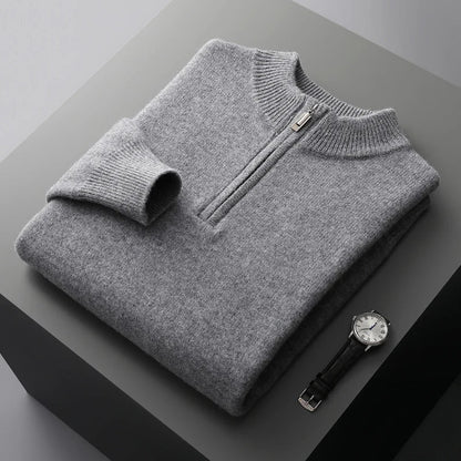 Rome - gebreide zip-up sweater