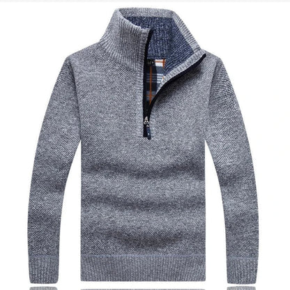 Berry - Gebreide zip-up sweater (1+1 Gratis)