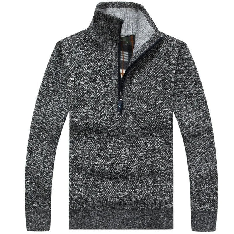 Berry - Gebreide zip-up sweater (1+1 Gratis)