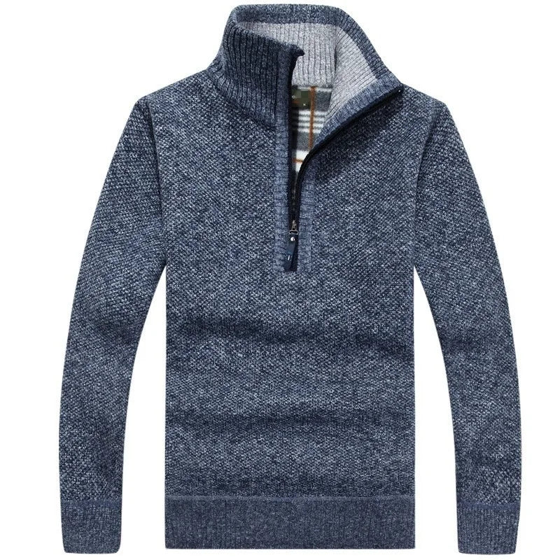 Berry - Gebreide zip-up sweater (1+1 Gratis)