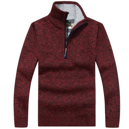 Berry - Gebreide zip-up sweater (1+1 Gratis)
